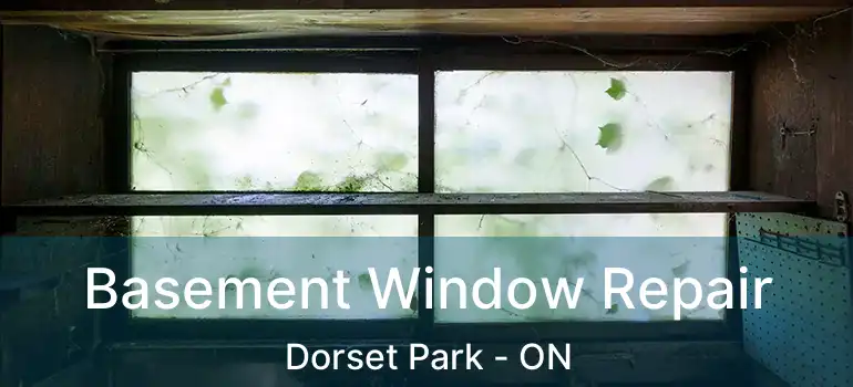  Basement Window Repair Dorset Park - ON