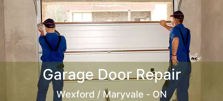  Garage Door Repair Wexford / Maryvale - ON