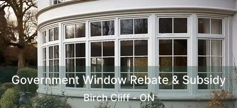  Government Window Rebate & Subsidy Birch Cliff - ON