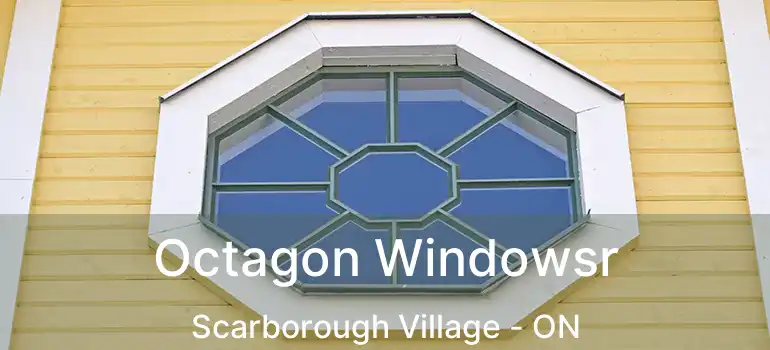 Octagon Windowsr Scarborough Village - ON