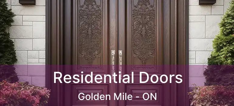  Residential Doors Golden Mile - ON