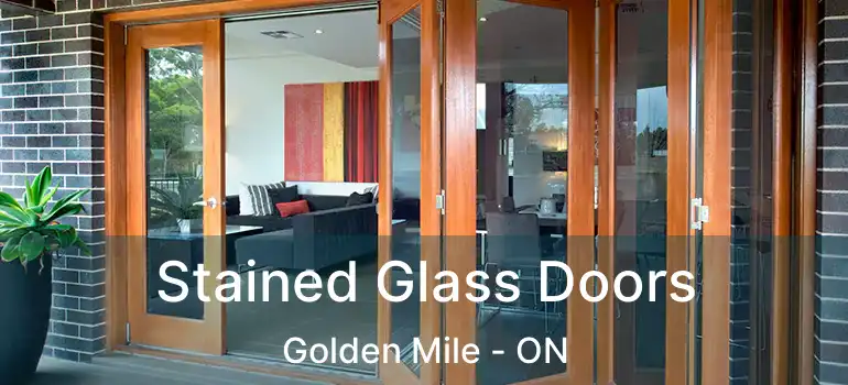  Stained Glass Doors Golden Mile - ON