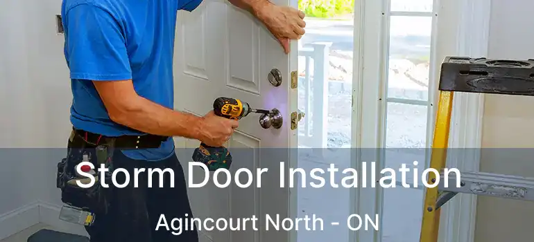  Storm Door Installation Agincourt North - ON