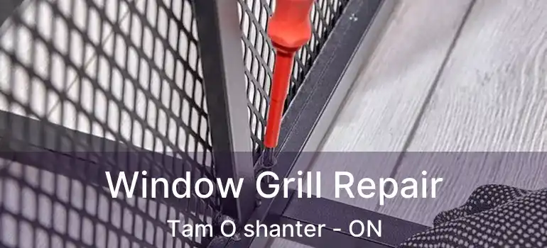  Window Grill Repair Tam O shanter - ON